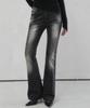 VIVACIOUS Deau Bootscut Denim Pants Black