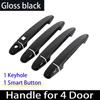 For Toyota Avalon XX30 2005~2012 Car Door Handles Anti-rust Covers Exterior Scratch Protective Decor Luxurious Car Accessories