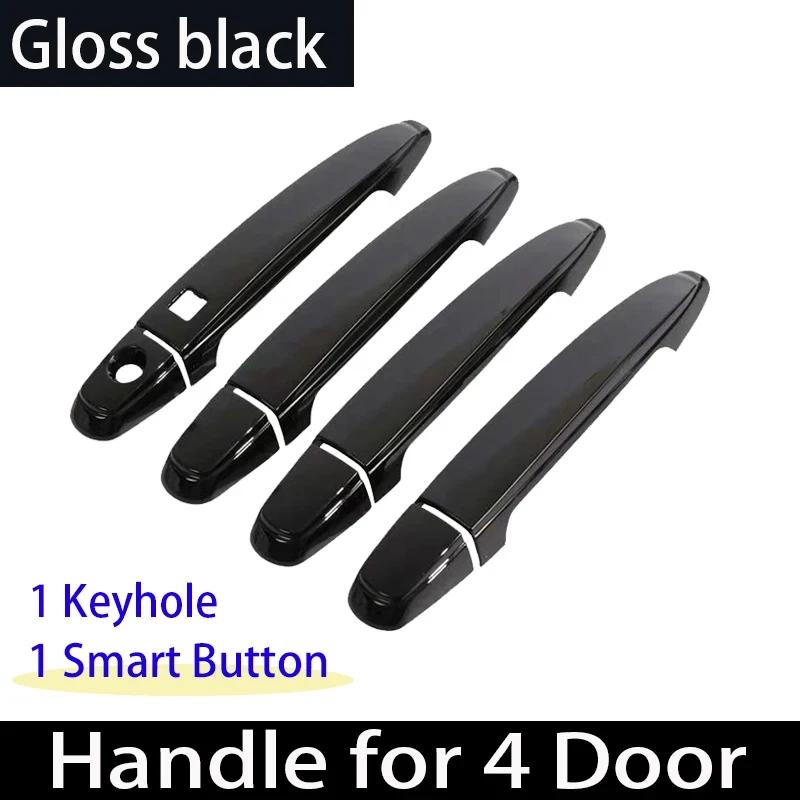 For Toyota Avalon XX30 2005~2012 Car Door Handles Anti-rust Covers Exterior Scratch Protective Decor Luxurious Car Accessories