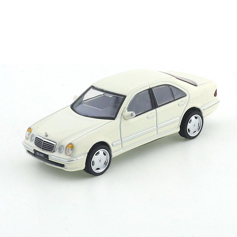 DCT/Shadow 1/64 Mercedes-Benz E55 AMG (W210) Car Alloy Toys Motor Vehicle Diecast Metal Model Kids Xmas Gift Toys for Boys