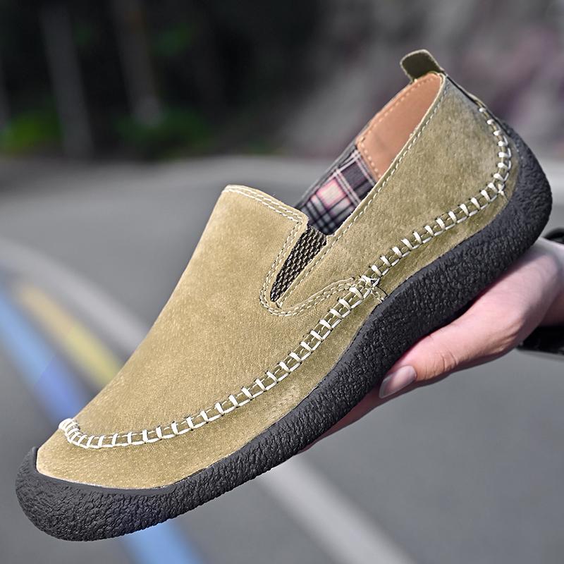 Golden Sapling Classics Loafers Men Casual Shoes Retro Genuine Leather Flats Moccasins Leisure Party Shoe Men's Loafer