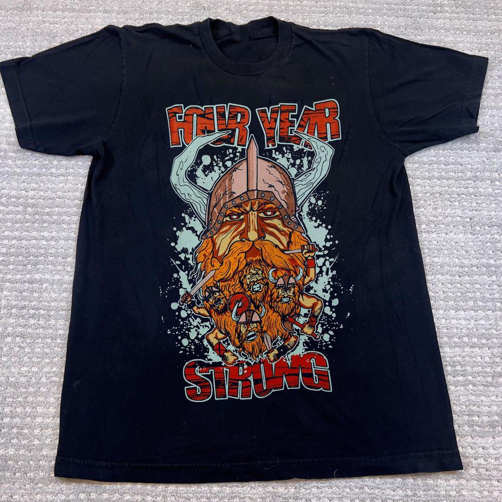 

Rare Four Year Strong Band Short Sleeve Gift For Fan Full Size S to 5XL Tshirt Unisex T-Shirt S