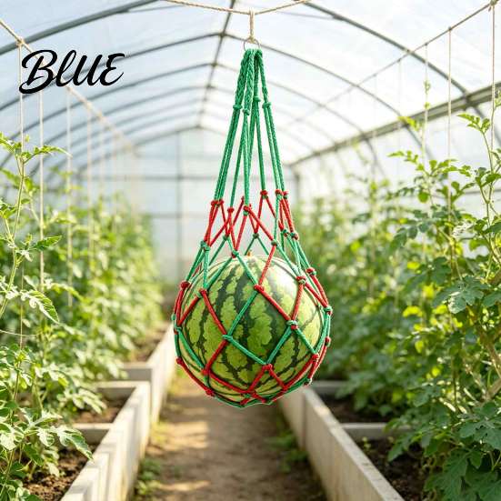 Cantaloupe Support Sling 10Pcs Watermelon Nets Weatherproof Reusable Melon Holder Net Mesh Fruit Hammocks for Cucumber Vegetables Garden Plant
