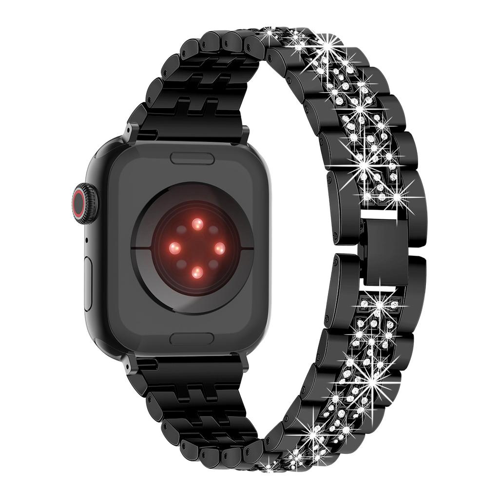 Diamonds Metal Band for Apple Watch Ultra 3/2/1 49mm S11 S10 46mm 42mm 45mm 44mm 41 40mm for Iwatch Series10 9 8 7 6 5 SE3 Strap