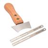 Guitar Fret Crowning File Set with Fingerboard Guards Guitar Luthier Tool Multipurpose Sawteeth Instruments Tools
