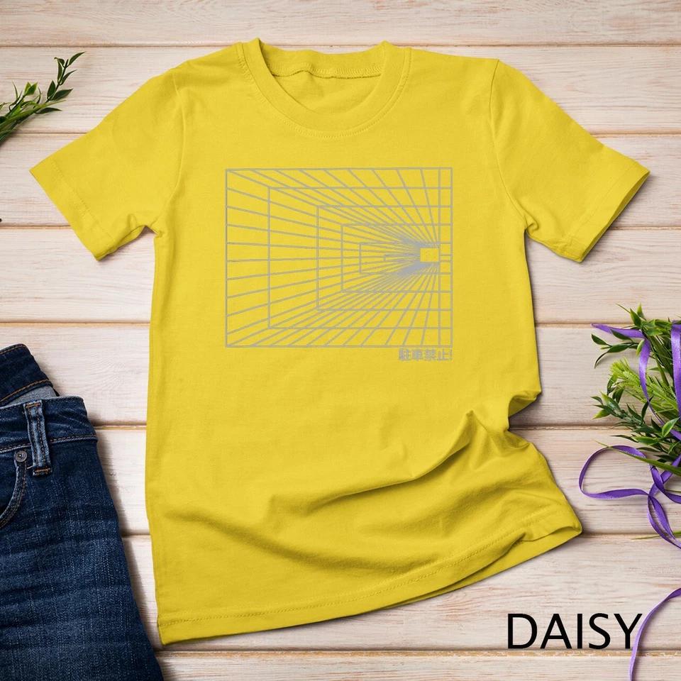 Kawaii Pastel 90s Streetwear T Shirt Anime Geometric Future Unisex T-shirt 2 S