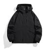 Unisex 2025 Spring Trendy Outdoor Jacket - Three-Proof, Casual Design for Men and Women