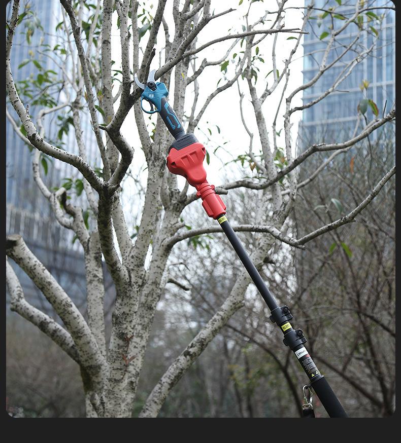 Uppladdningsbara handhållna elektriska beskärningssaxar för trädgårdsodling och landskapsvård