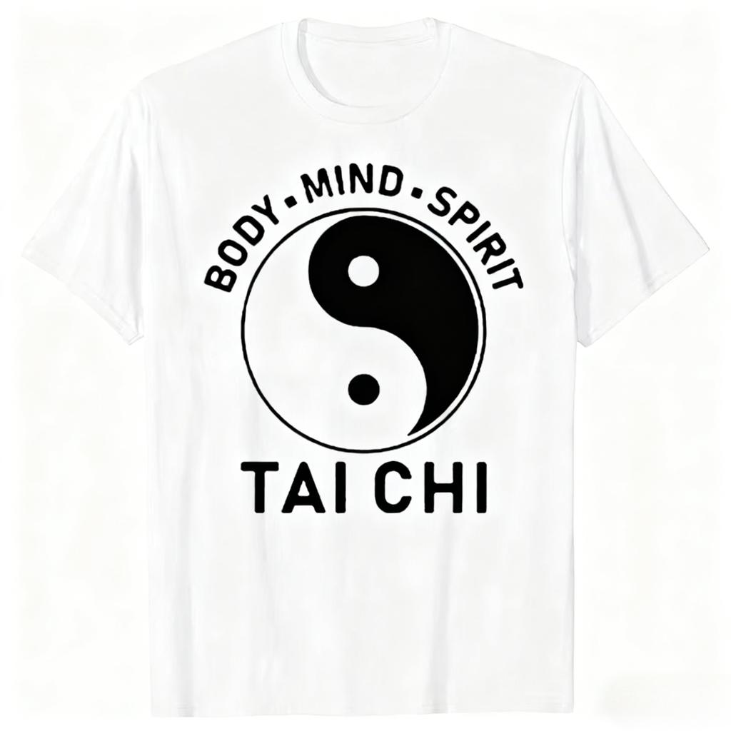 Funny Tai Chi Trainer Graphic T Shirts Men Women Pure Cotton Humor Streetwear Tee Shirt Short Sleeve Unisex Loose Clothing