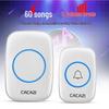 A10 Home Wireless Doorbell with AC Digital Ding Dong for Elderly Callers