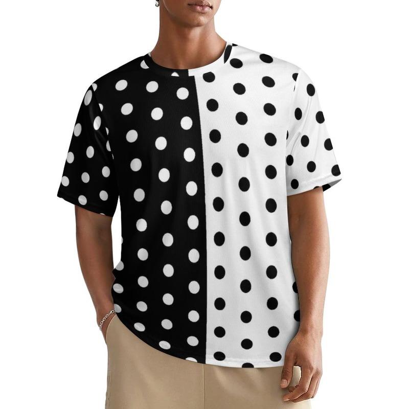 Two Tone Art Kids Adult Printed T-shirt Summer Women's and Men's Casual Outdoor Girl and Boy Short Sleeve Tees Top