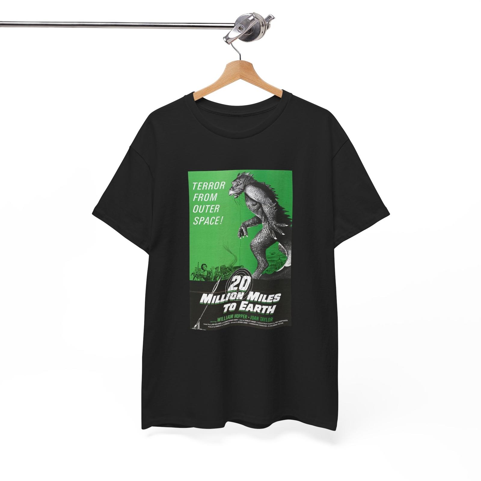 Retro Throwback Classic Movie Poster Tee 20 Million Miles To Earth NWT S-5XL XXXL