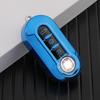 Fiat 500 TPU Soft Rubber Folding Key Shell