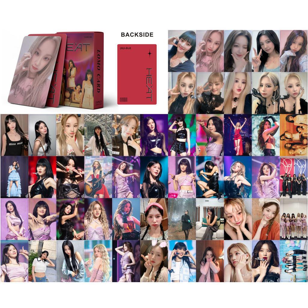 Official (G)I-DLE Photo Card Set: Song Yuqi, Cho Miyeon, and Ye Shuhua Lomo Cards - Female Group Merchandise Album