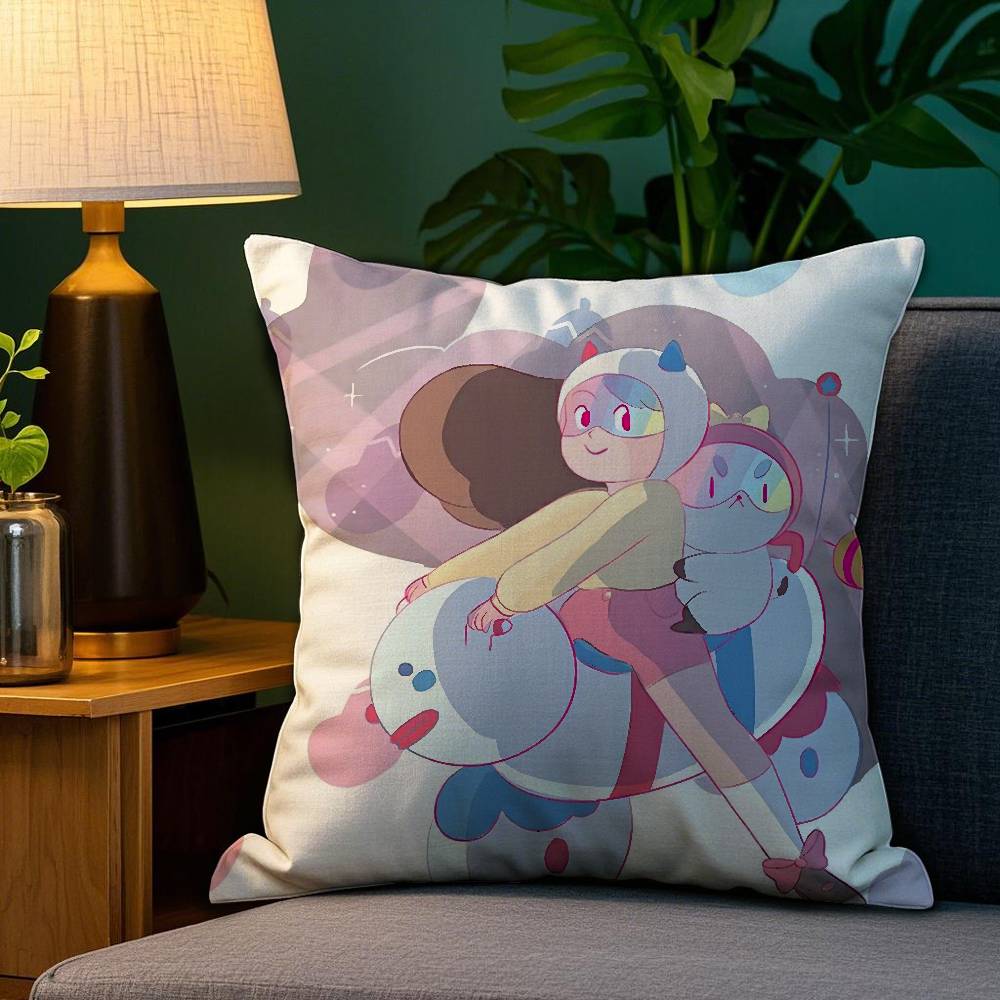 

Pillow Case Plush Fabric Soft Double Sided Print BBee And PPuppycat Sofa Cushion Cover Throw Pillow Covers 30x30cm