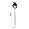 304 Stainless Steel Round Head Spoon