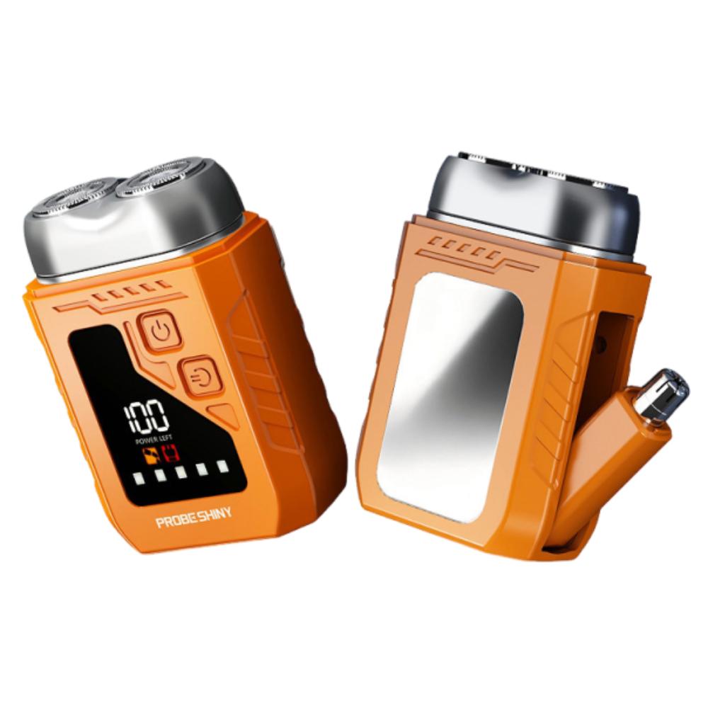 

Digital Display Electric Nose Hair Trimmer 2in1 Smart Nose Hair Clipper Travel Use оранжевый