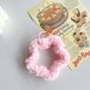 Japanese and Korean Plush Star Bracelet Wrist Strap Phone Case Keychain Autumn Winter Versatile with Spacer Hanging Buckle New Sweet Style