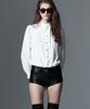 Untage Victorian Ruffle Placket Blouse[White(Woman)]_Uts-Fs05
