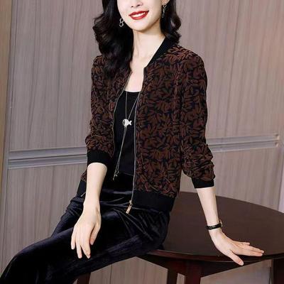 Women's Plus Size Chiffon UV Protection Baseball Jacket - Versatile Long-Sleeve for Spring/Summer