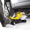 Low Profile Floor Jack, 3 Ton Capacity, Steel Racing Floor Jack with Single Piston Quick Lift Pump & Foot Pedal, Hydraulic Trolley Car Lift for