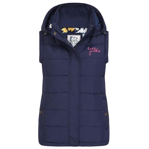 Lazy Jacks Womens/Ladies Contrast Lining Gilet