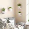 4-Pack Small Floating Shelves for Wall, Wood Shelf 5 Inch Display Ledges Room Decor, Mini with 2 Types of Installation