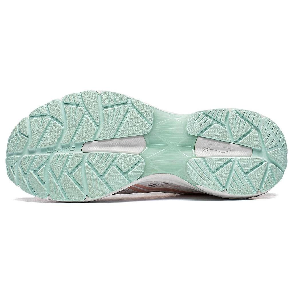 Li Ning Fuyao Textile, Synthetic Leather Slip Resistant, Abrasion Resistant, Breathable Low Top Running Shoes Women's ARXT014-7