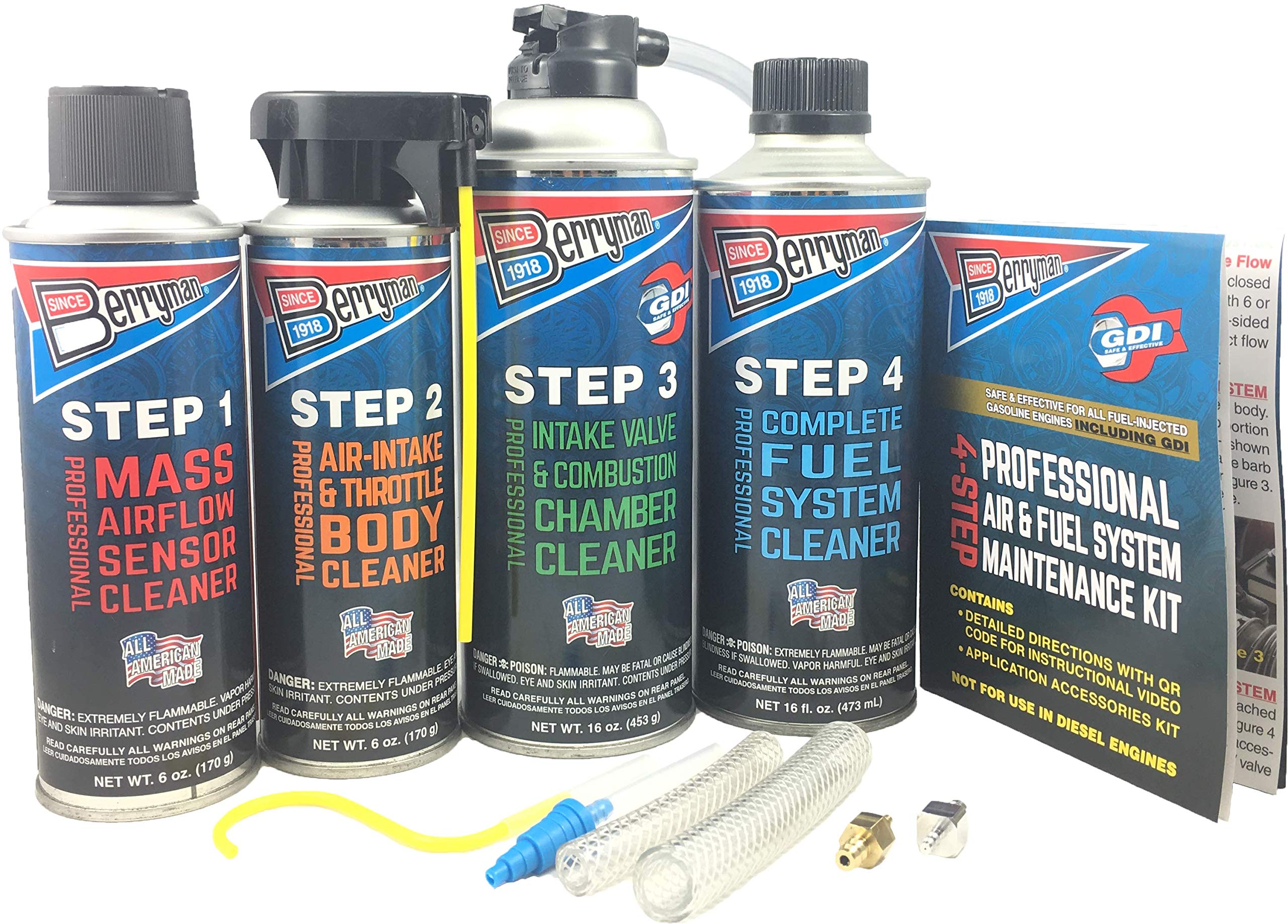 

Berryman 2640 4-Step Professional Air & Fuel System Maintenance Kit Kit
