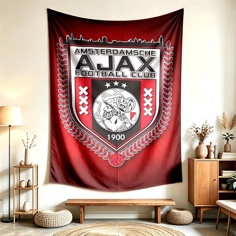 AFC Ajax (1) Tapestry Suitable For Decorating Homes Dorms And Bedrooms Soft To The Touch And A Perfect Gift For Friends And Family