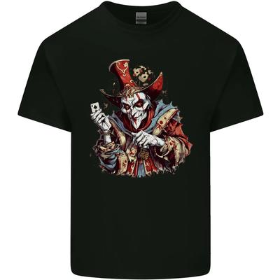 Böser Joker Clown Dämon Hofnarr Kinder T-Shirt Kinder