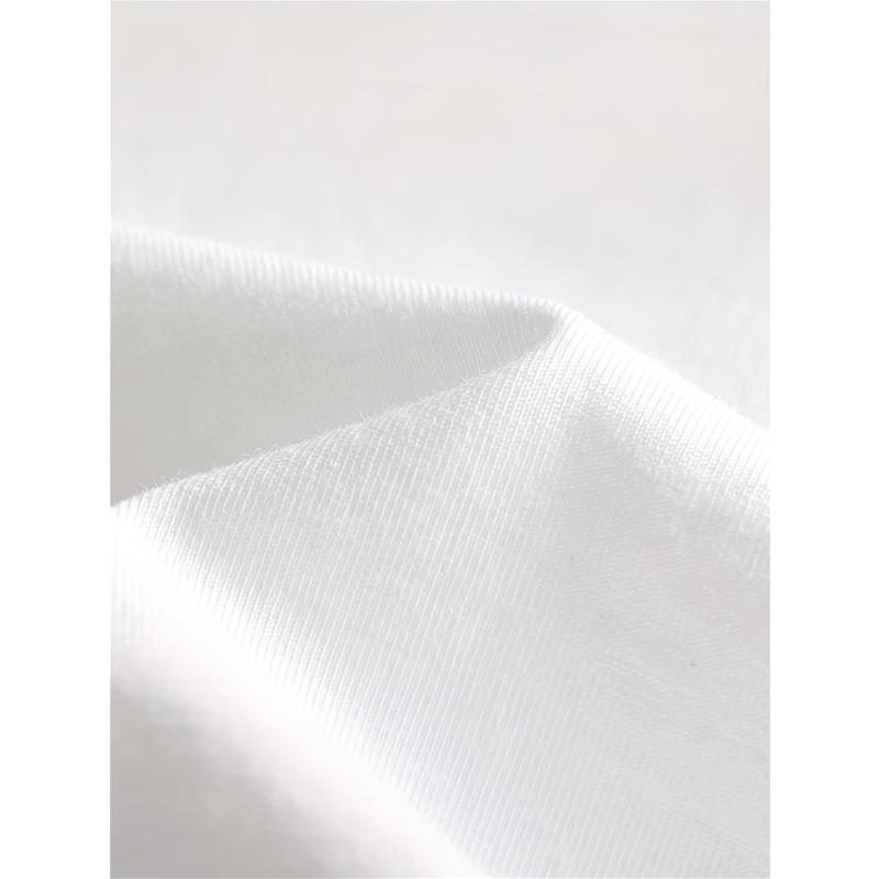 European Size Boy and Girl Fashion Short Sleeved Shirts with Letter Prints Breathable and Soft Comfortable Round Neck
