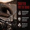 Vinking Style Motorcycle Guardian Bell Ride Safely Love You Biker Good Luck Charm  Men