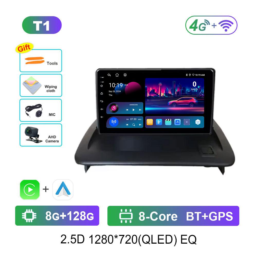 Car Radio Multimedia Player DSP Stereo Android 14 WiFi for Volvo C30 S40 V50 C70 2004 - 2012 GPS Navigation 4G Bluetooth