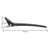 12PCS Black Color Duckbill Hair Clips Aluminium Alloy Alligator Hair Clips  Home Use