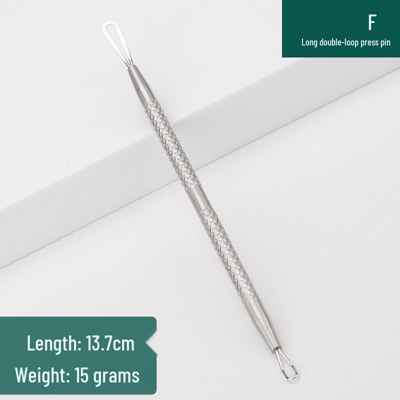 Stainless Steel Blackhead Remover & Acne Needle Set - Beauty Tools