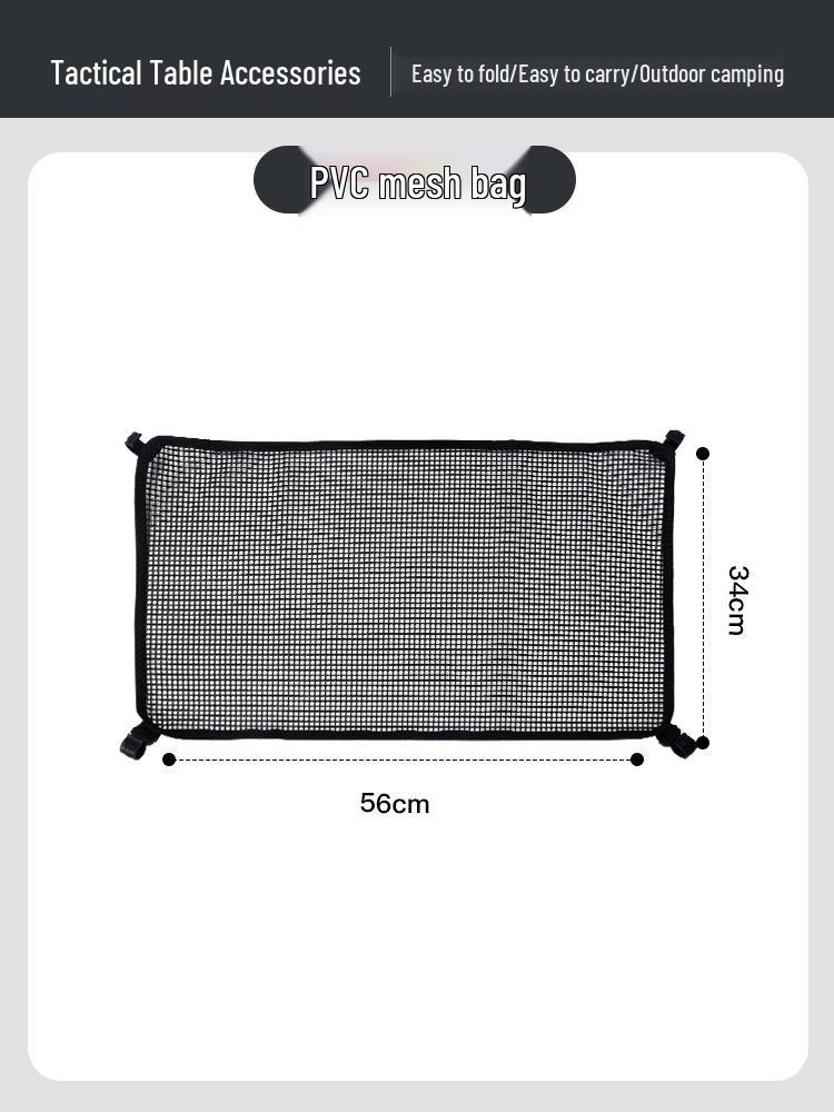 Портативный складной алюминиевый кемпинговый стол - Легкий, с двойным складыванием и четырехсекционной конструкцией