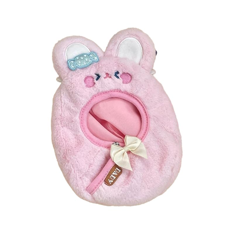 

Stuffed toy swaddle for rabbit 10cm stuffed animal push stitch [Stuffed clothes] g.triger [item] рожевий