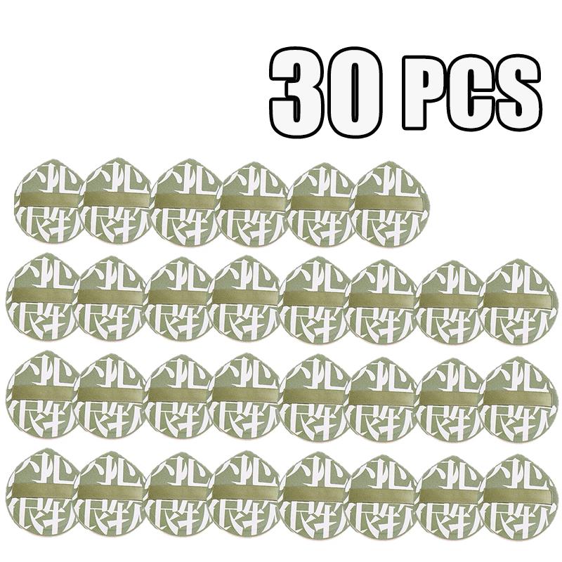 30 PCS Air Cushion Cosmetics Puff Facial Concealer Foundation Natural Sponge Soft Makeup Puffs Wet Drying Use Puffs Makeup Tools
