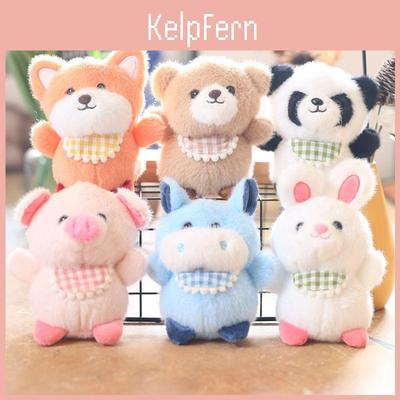 Adorable Cute Plush Bear Keychain Accessory With Soft Short Plush For Bags