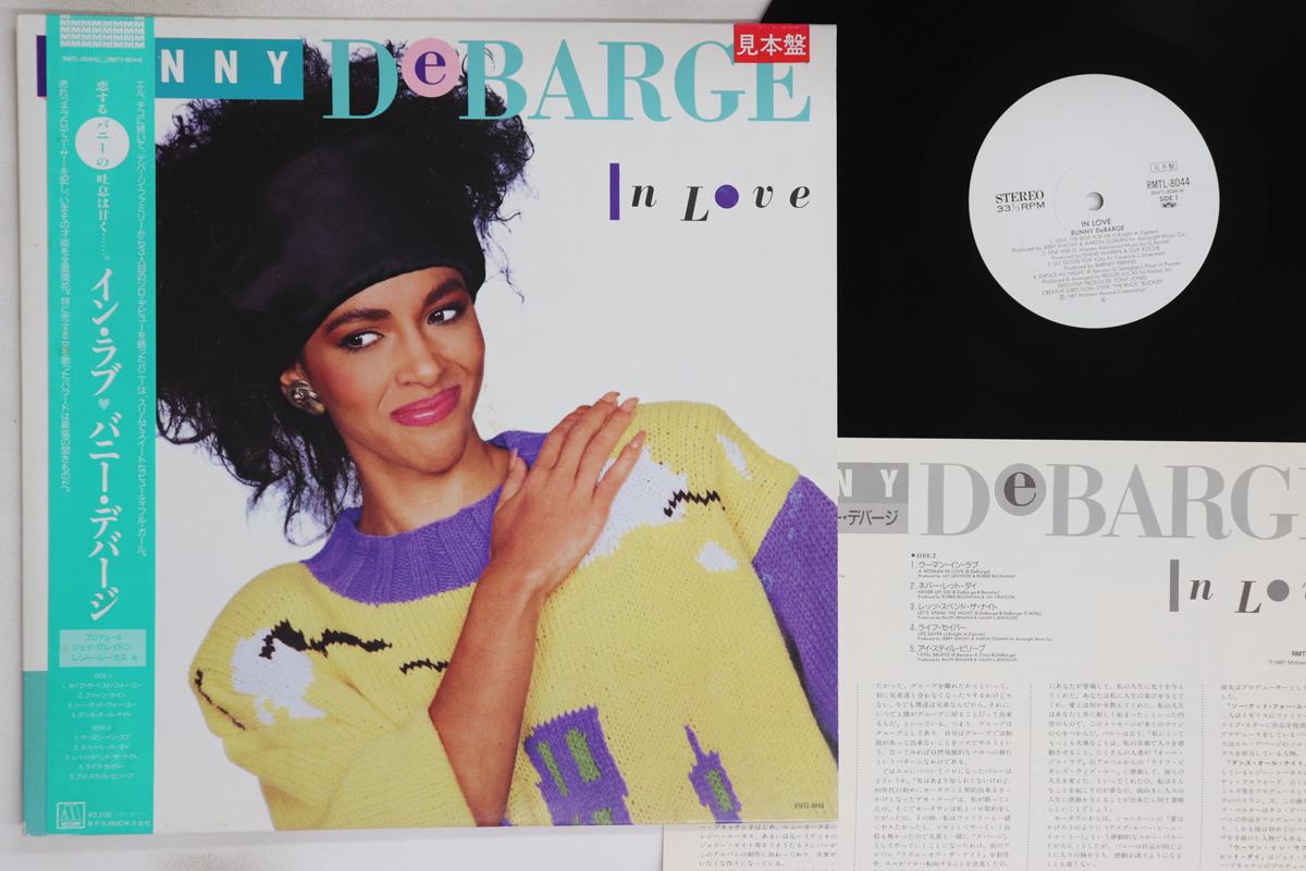 

LP Пластинка BUNNY DEBARGE - In Love RMTL8044PROMO MOTOWN 1987 Япония Оби Соул/Фанк Б/У