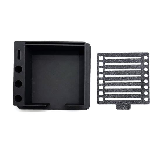 Note Pad Dispenser Portable Note Holder with Template Sturdy PLA Notepad Organizer for Office School Home Desk Planning And Organization