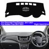 Auto Armaturenbrett Abdeckung Armaturenbrett Matte Teppich Umhang Für Chevrolet Chevy Trax Tracker 2017 2018 2019 2020 2026 Für Holden Trax 2017 - 2026
