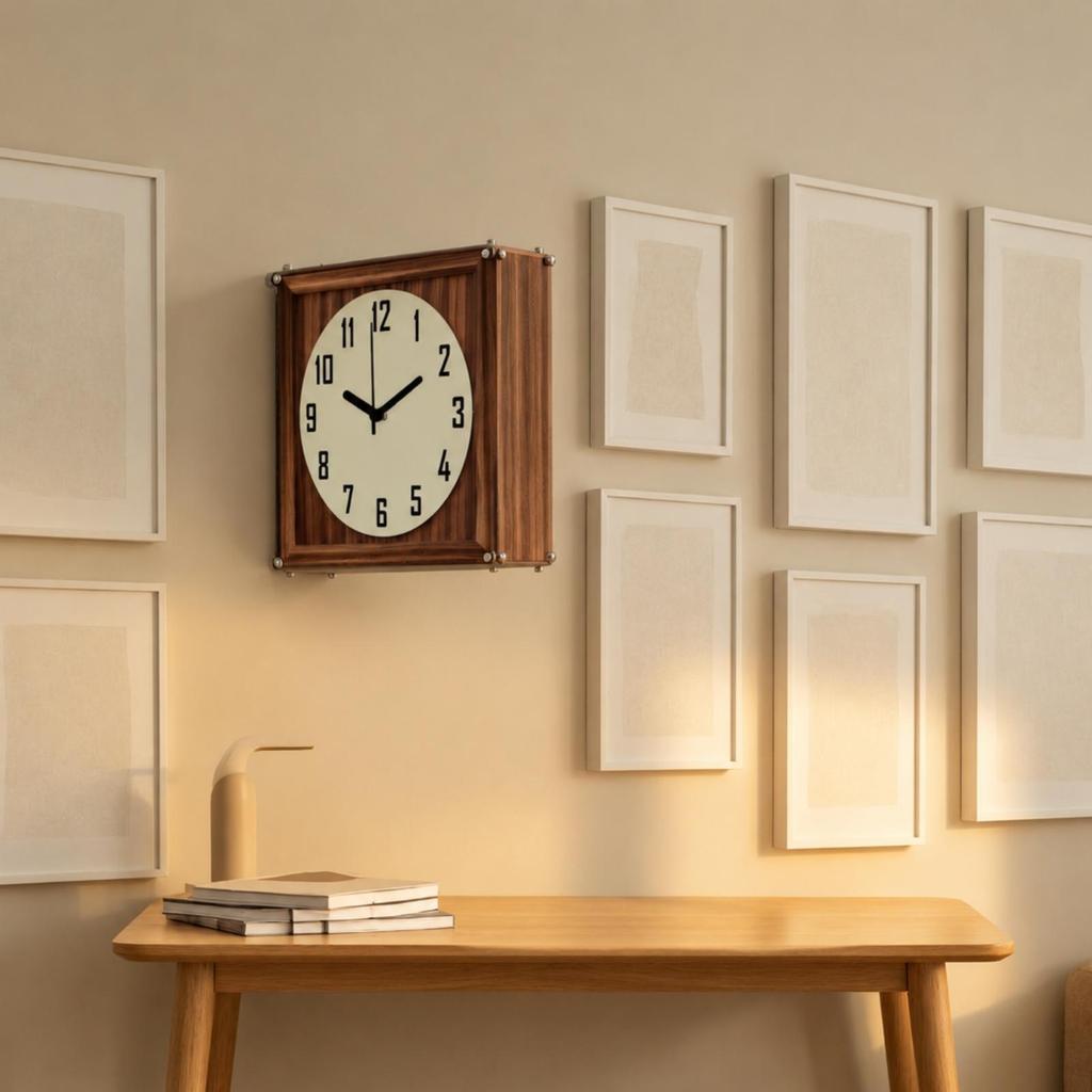 Double Sided Wall Clock Modern Double-Sided Long-Lasting