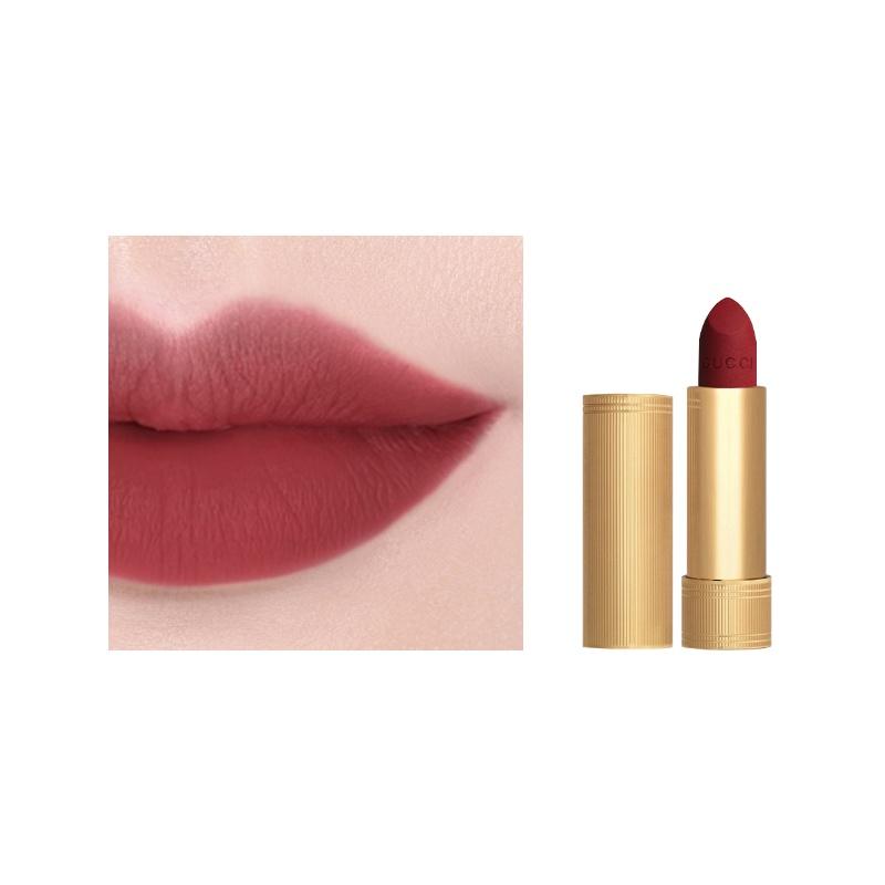 Gucci lipstick Gold velvet small gold