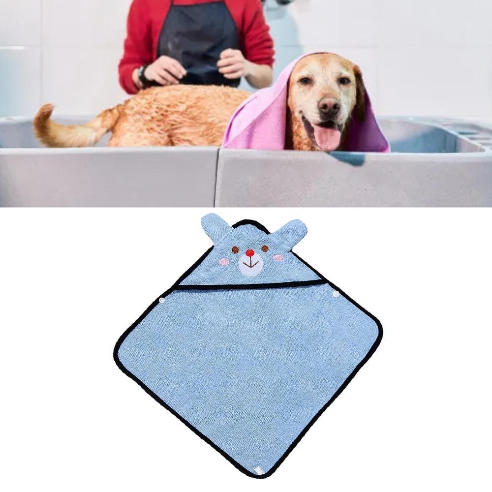 Microfiber Pet Towel Soft Comfortable Pet Grooming Towel Versatile Dog Bath Towel for Dogs Cats