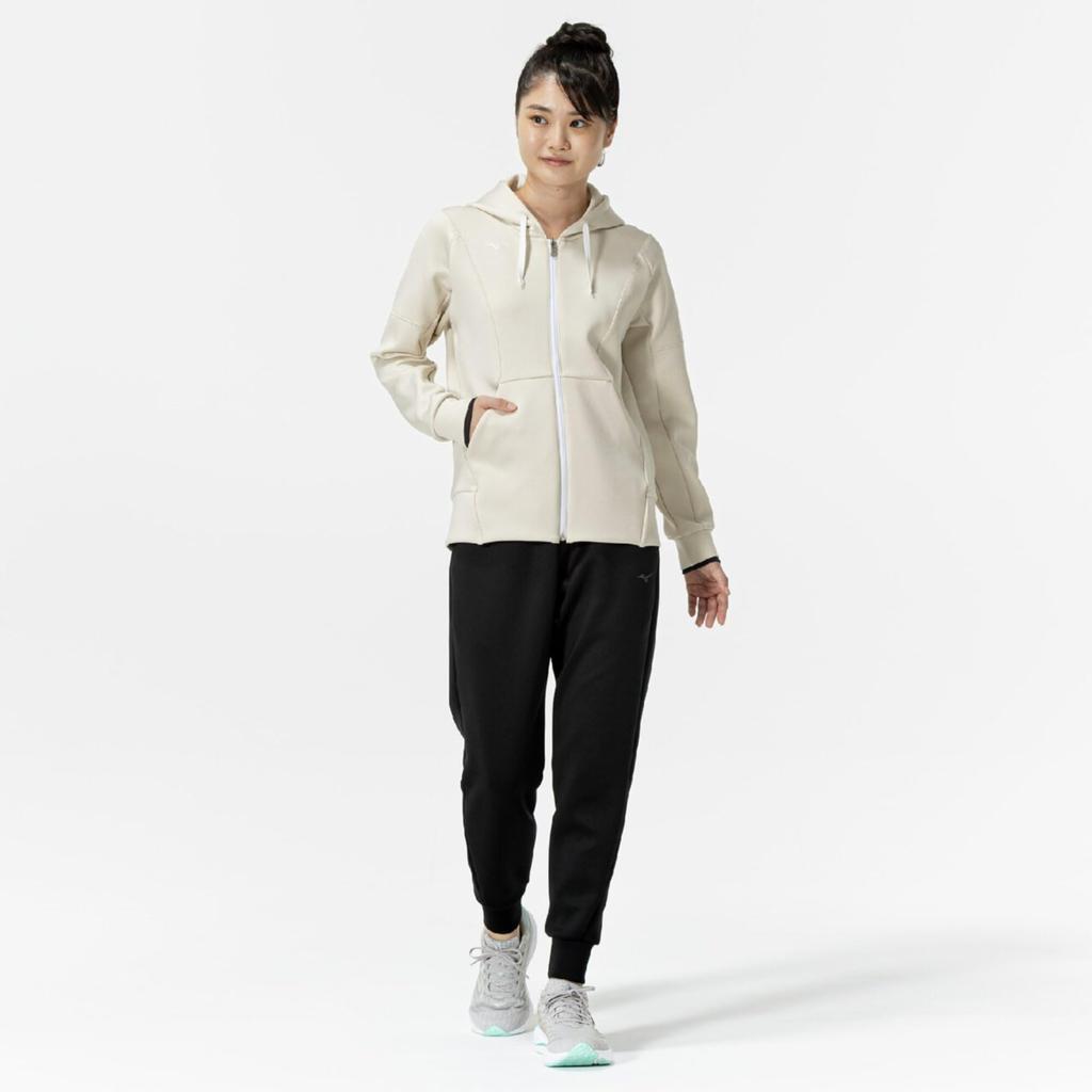 Stretch Sweatshirt Ivory Size Training Wear Women's Hoodie, Heather, S, 32MCC330,