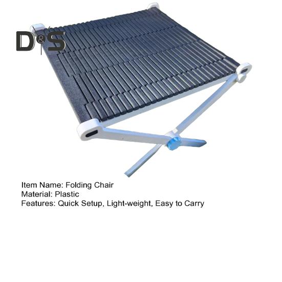 Portable Folding Chair Light-weight Collapsible Stool Adults Outdoor Seat Camping Chair for Hiking Picnics Events