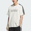 Adidas SS25 Modern Logo Striped Sports Casual Short Sleeve T-Shirt Men T-Shirts KC2837