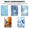 Nano Ceramic Car Paint Coating Kit Complete Protection  Proof Shine Enhancing Water Beading Long Lasting for Weekend Car Maintenance